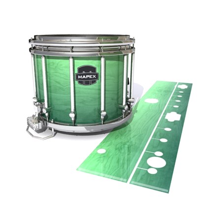 Mapex Quantum Snare Drum Slip - Elusive Green Fade (Green)