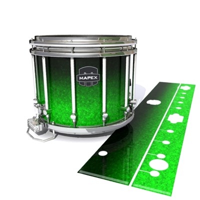 Mapex Quantum Snare Drum Slip - Emerald Fade (Green)