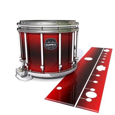 Mapex Quantum Snare Drum Slip - Firestorm (Red)