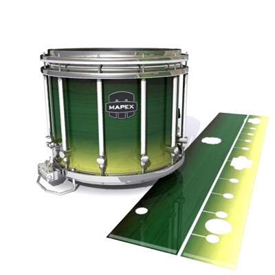 Mapex Quantum Snare Drum Slip - Floridian Maple (Green) (Yellow)