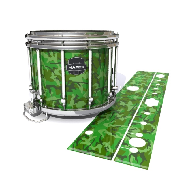 Mapex Quantum Snare Drum Slip - Forest Traditional Camouflage (Green)