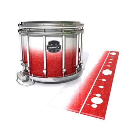 Mapex Quantum Snare Drum Slip - Frosty Red (Red)