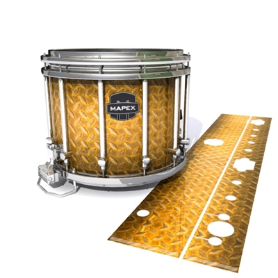 Mapex Quantum Snare Drum Slip - Gold Metal Plating (Themed)
