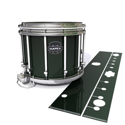 Mapex Quantum Snare Drum Slip - Green Carbon Fade (Green)