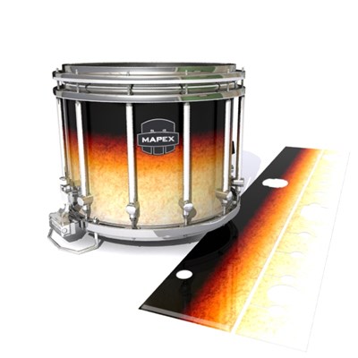 Mapex Quantum Snare Drum Slip - Historic Dawn (Orange)