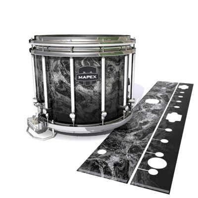 Mapex Quantum Snare Drum Slip - Mountain GEO Marble Fade (Neutral)