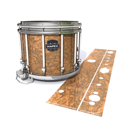 Mapex Quantum Snare Drum Slip - Oak Burl (Neutral)