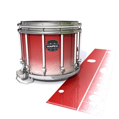 Mapex Quantum Snare Drum Slip - Red Blizzard (Red)