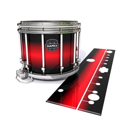 Mapex Quantum Snare Drum Slip - Red Line Red (Red)