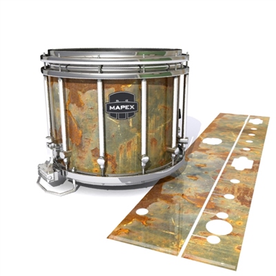 Mapex Quantum Snare Drum Slip - Rusted Metal (Themed)