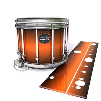 Mapex Quantum Snare Drum Slip - Solar Flare (Orange)