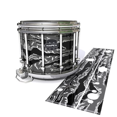 Mapex Quantum Snare Drum Slip - Stealth Tiger Camouflage (Neutral)