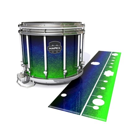Mapex Quantum Snare Drum Slip - Summer Night (Blue) (Green)