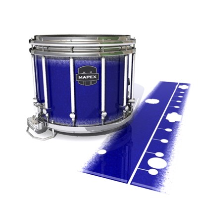 Mapex Quantum Snare Drum Slip - Tsunami Rain (Blue)