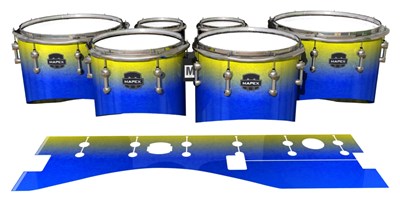 Mapex Quantum Tenor Drum Slips - Afternoon Fade (Blue)