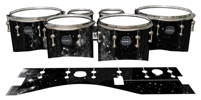 Mapex Quantum Tenor Drum Slips - BW Galaxy (Themed)