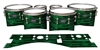 Mapex Quantum Tenor Drum Slips - Chaos Brush Strokes Green and Black (Green)
