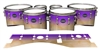 Mapex Quantum Tenor Drum Slips - Maple Woodgrain Purple Fade (Purple)