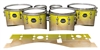 Mapex Quantum Tenor Drum Slips - Maple Woodgrain Yellow Fade (Yellow)