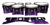 Mapex Quantum Tenor Drum Slips - Purple Flames (Themed)