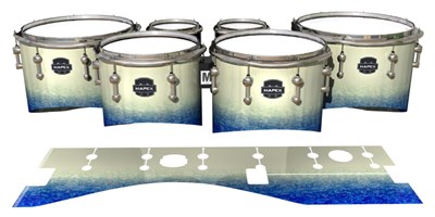 Mapex Quantum Tenor Drum Slips - Vanilla Beach (Blue)