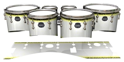 Mapex Quantum Tenor Drum Slips - White Dynamite (Neutral)