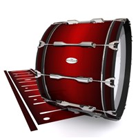 Pearl Championship Maple Bass Drum Slip - Apple Maple Fade (Red)