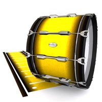 Pearl Championship Maple Bass Drum Slip - Aureolin Fade (Yellow)