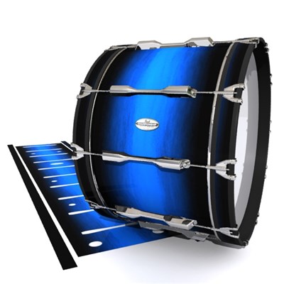 Pearl Championship Maple Bass Drum Slip - Azure Stain Fade (Blue)