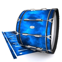 Pearl Championship Maple Bass Drum Slip - Blue Smokey Clouds (Themed)