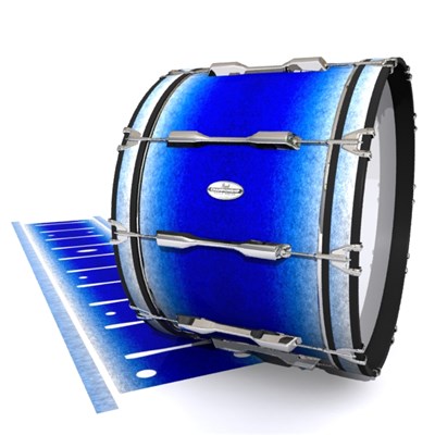 Pearl Championship Maple Bass Drum Slip - Blue Wonderland (Blue)