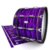 Pearl Championship Maple Bass Drum Slip - Chaos Brush Strokes Purple and Black (Purple)