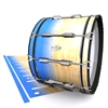 Pearl Championship Maple Bass Drum Slip - Maple Woodgrain Blue Fade (Blue)