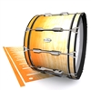 Pearl Championship Maple Bass Drum Slip - Maple Woodgrain Orange Fade (Orange)