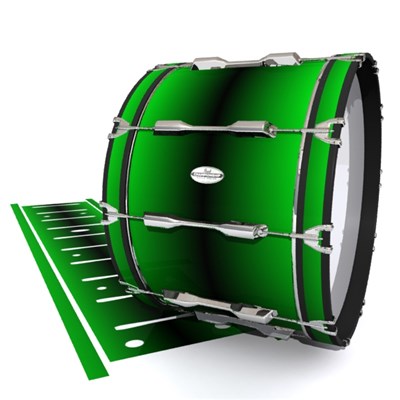 Pearl Championship Maple Bass Drum Slip - Molecular Green Fade (Green)