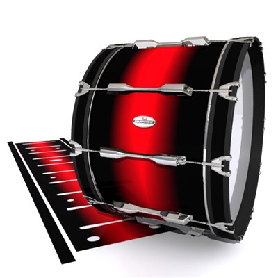 Pearl Championship Maple Bass Drum Slip - Red Line Red (Red)