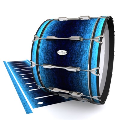 Pearl Championship Maple Bass Drum Slip - Rocky Sea (Blue)