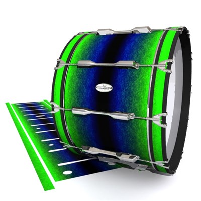 Pearl Championship Maple Bass Drum Slip - Summer Night (Blue) (Green)