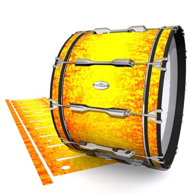 Pearl Championship Maple Bass Drum Slip - Sunleaf (Orange) (Yellow)
