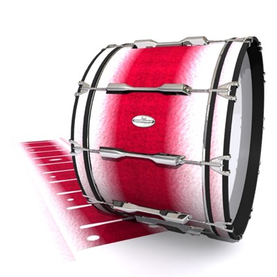 Pearl Championship Maple Bass Drum Slip - Wicked White Ruby (Red) (Pink)