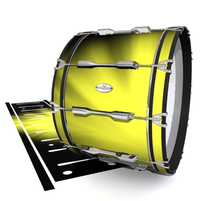 Pearl Championship Maple Bass Drum Slip - Yellow Light Rays (Themed)
