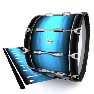 Pearl Championship Maple Bass Drum Slip - Zircon Blue Stain (Blue)