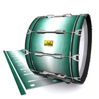 Pearl Championship Maple Bass Drum Slip (Old) - Alpine Fade (Green)