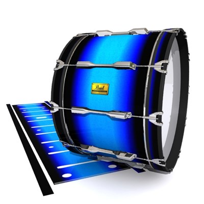 Pearl Championship Maple Bass Drum Slip (Old) - Bluez (Blue)