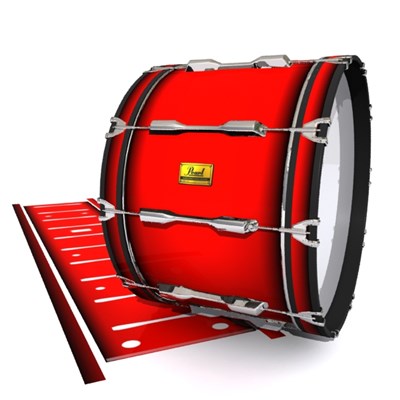 Pearl Championship Maple Bass Drum Slip (Old) - Cherry Pickin' Red (Red)