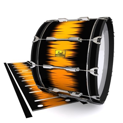Pearl Championship Maple Bass Drum Slip (Old) - Daybreak (Orange)