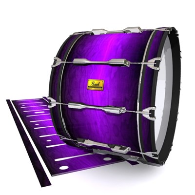 Pearl Championship Maple Bass Drum Slip (Old) - Distant Galaxy Fade (Purple)