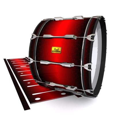 Pearl Championship Maple Bass Drum Slip (Old) - Dragon Red (Red)