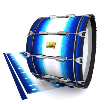 Pearl Championship Maple Bass Drum Slip (Old) - Glacier Blue (Blue)