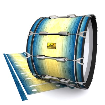 Pearl Championship Maple Bass Drum Slip (Old) - Guardsmen Beach (Blue)